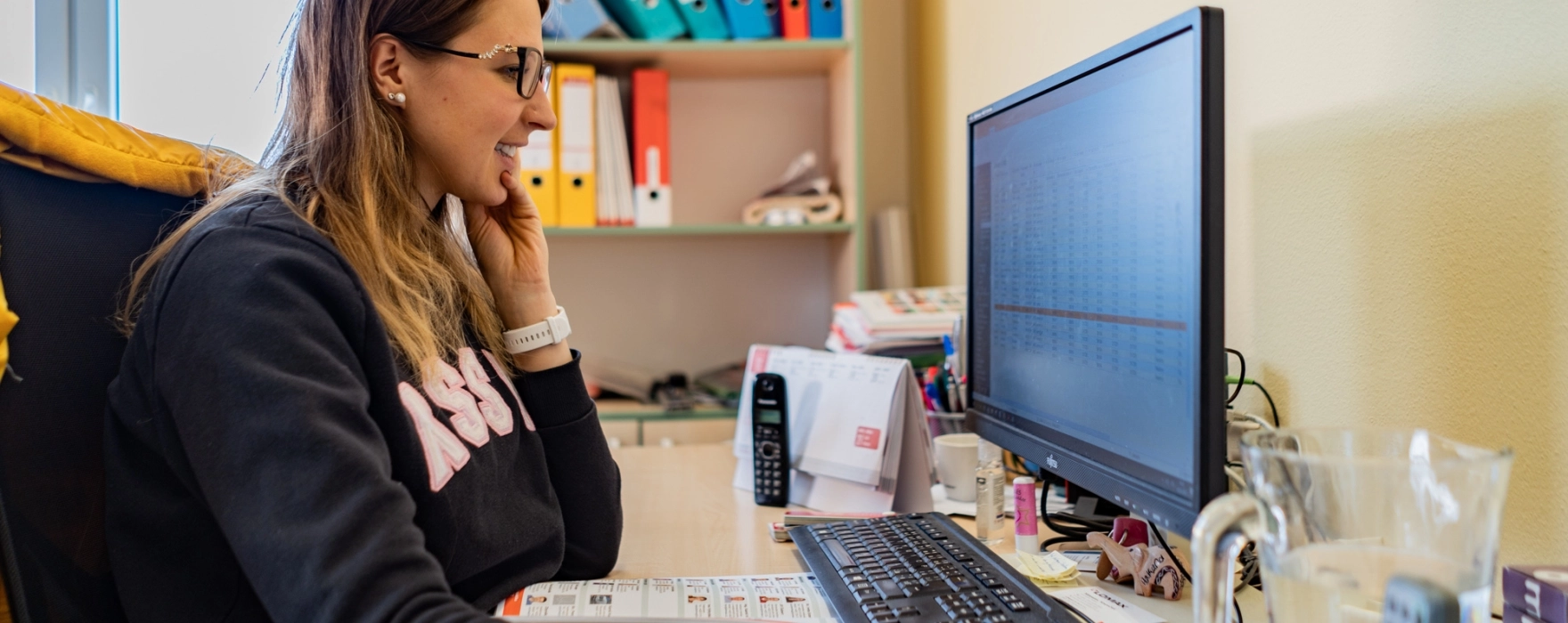 Práce v kanceláři