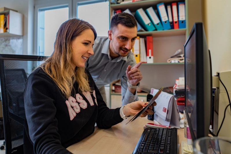 Práce v kanceláři