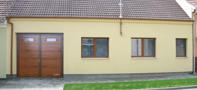 LOMAX Dvoukřídlá garážová vrata ukázka 5