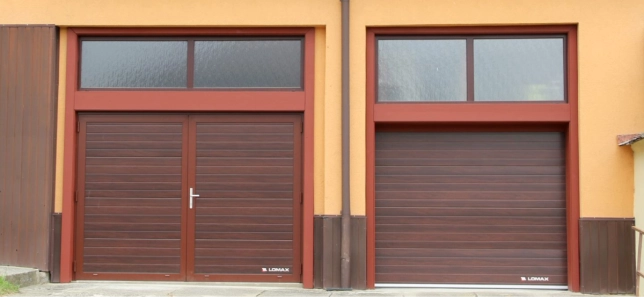 LOMAX Dvoukřídlá garážová vrata ukázka 6
