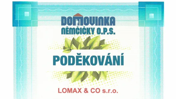 Domovinka Němčičky - LOMAX pomáhá