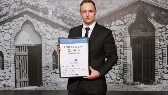 LOMAX získal 2. místo v soutěži Ocenění českých lídrů 2024