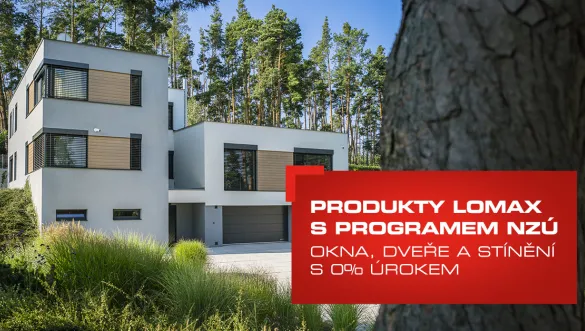Bezúročný úvěr NZÚ: Jak výhodně pořídit okna a stínění LOMAX