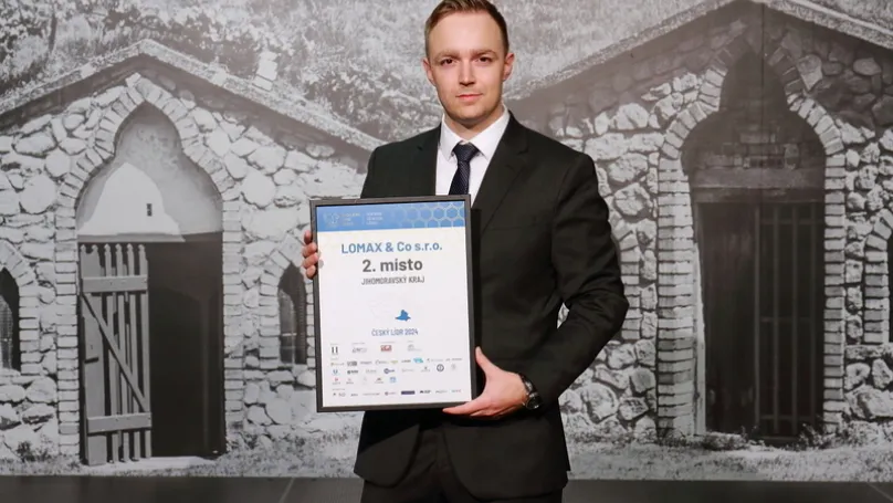 LOMAX získal 2. místo v soutěži Ocenění českých lídrů 2024