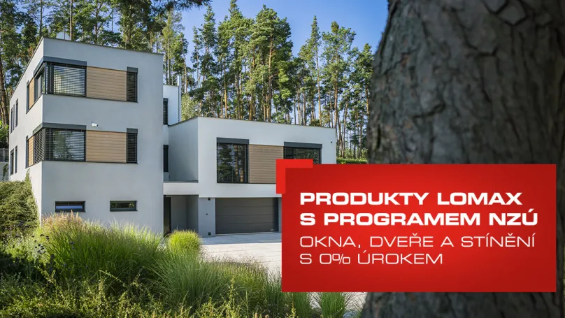 Bezúročný úvěr NZÚ: Jak výhodně pořídit okna a stínění LOMAX