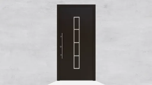 LOMAX - Nerezové prvky dveře 214